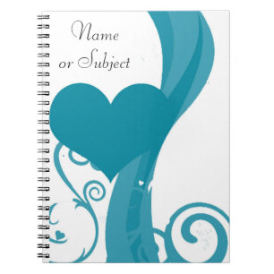 Caderno Espiral Modelo de notebook personalizado do Designer