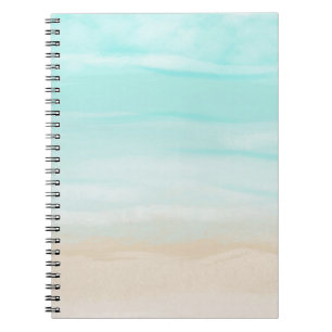 Caderno Espiral Modern Abstrato Beach