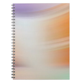 Caderno Espiral Modern Pastel Gradient Spiral Notebook