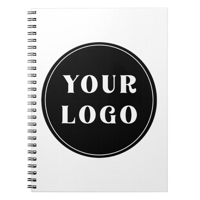 Caderno Espiral Moderno, elegante, sofisticado e personalizável (Frente)