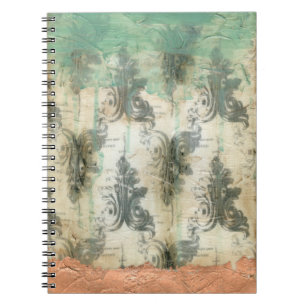 Caderno Espiral Moderno Fleur De Lis Design