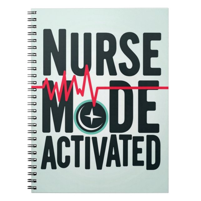 Caderno Espiral Modo de Enfermeiro Ativado (Frente)
