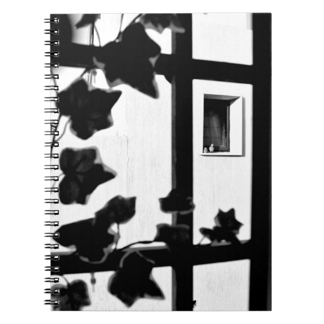 Caderno Espiral Modo de Exibição de Portas (Frente)