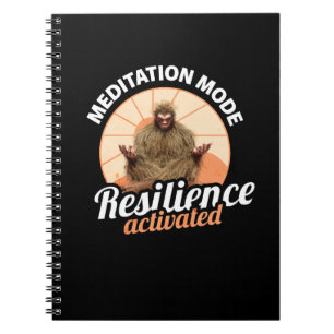Caderno Espiral Modo Meditação: Resiliência Ativada do Pé-Grande