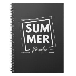 Caderno Espiral modo verão