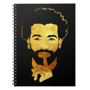 Caderno Espiral Mohamed Salah, o futebol do rei egípcio