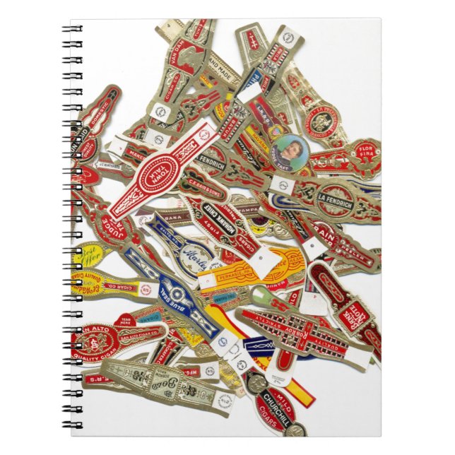 Caderno Espiral Molas para Anel de Cigarros (Frente)