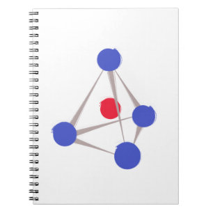 Caderno Espiral Molécula