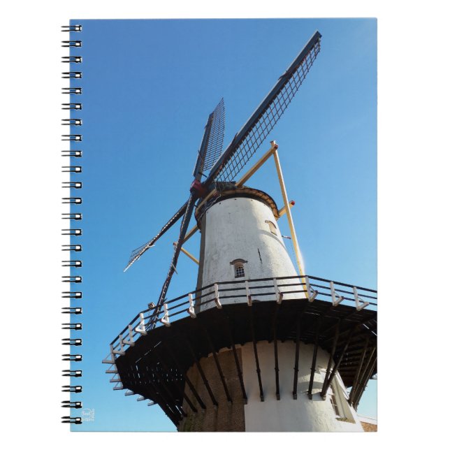 Caderno Espiral Molen in Nederland in Willemstad. (Frente)