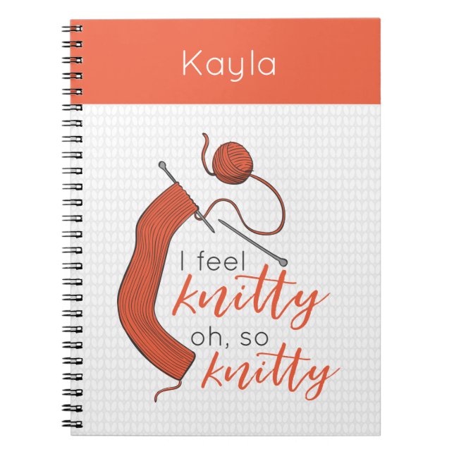 Caderno Espiral Molho Laranja Eu Sinto-Me Bela, Oh Tão Bela (Frente)