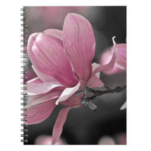 Caderno Espiral Molho Rosa Japonês Magnolia