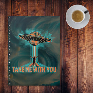 Caderno Espiral Molho Voador do Estilo Vintage 60