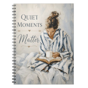 Caderno Espiral Momentos Silenciosos São Importantes