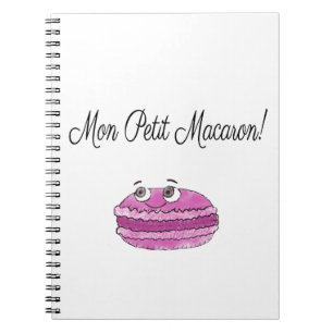 Caderno Espiral Mon Petit Macaron