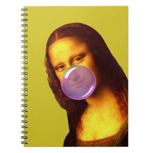 Caderno Espiral Mona Lisa Chiclete