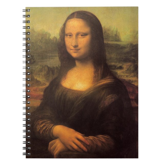 Caderno Espiral Mona Lisa, de Leonardo Da Vinci (Frente)