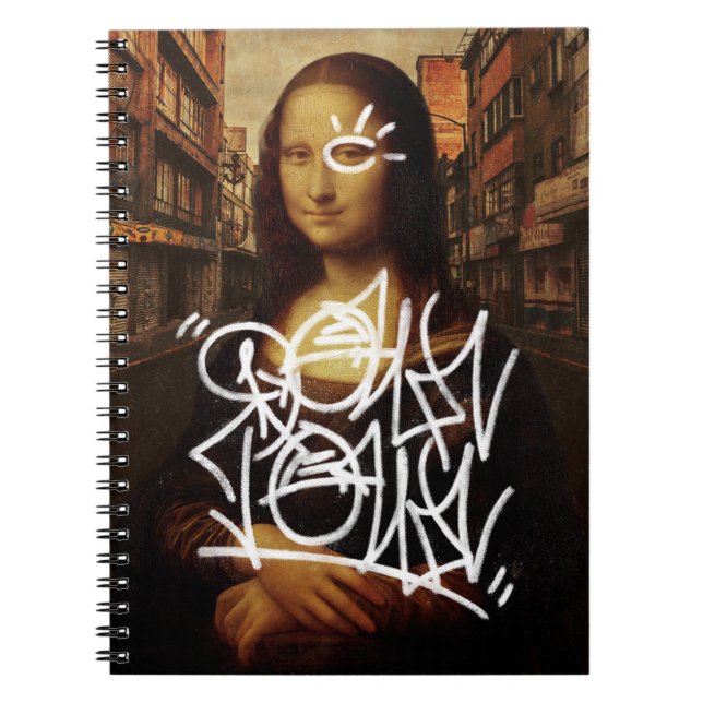Caderno Espiral Mona Lisa Downtown (Frente)
