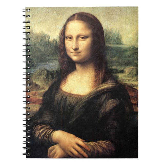 Caderno Espiral Mona Lisa Leonardo da Vinci (Frente)