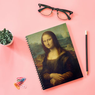 Caderno Espiral Mona Lisa Leonardo da Vinci