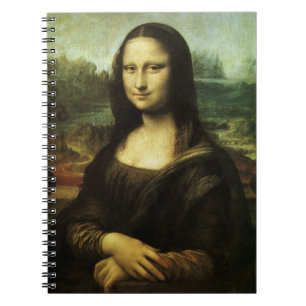 Caderno Espiral Mona Lisa por Leonardo da Vinci, Arte Renascentist