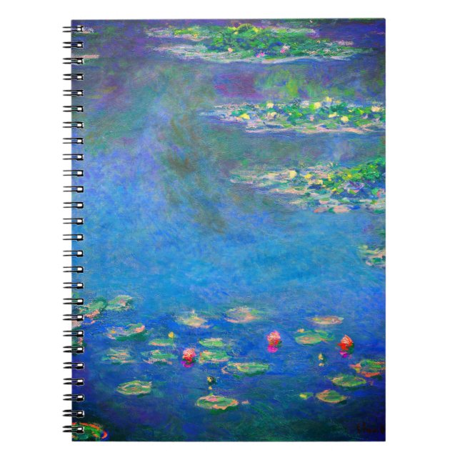 Caderno Espiral Monet Water Lily 1906 (Frente)
