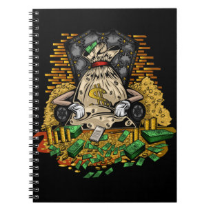 Caderno Espiral Money Bag