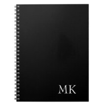 Monograma branco preto