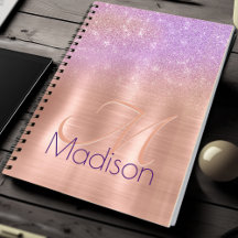 Monograma da luz branca-rosa-rosa-chic