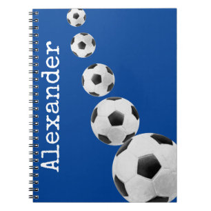 Caderno Espiral Monograma Futebol futebol