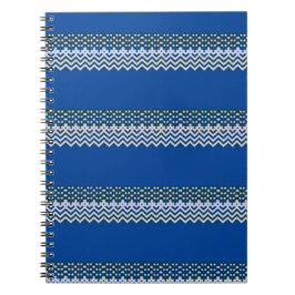Caderno Espiral Monograma Rústico Chic Groovy