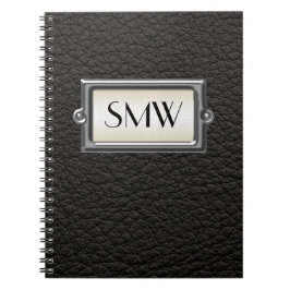 Caderno Espiral Monogrammed - Letra Executive Men Personalizada