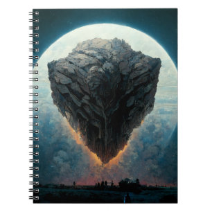 Caderno Espiral Monolith Fantasy Sci-Fi Art