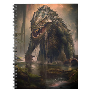 Caderno Espiral Monstro Assustador