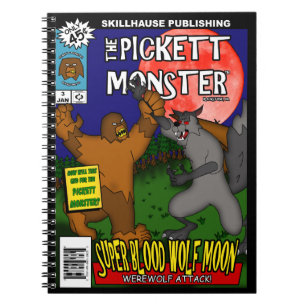 Caderno Espiral MONSTRO de PICKETT - banda desenhada #3
