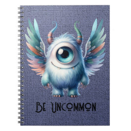 Caderno Espiral Monstro de um só olho - Notebook espiral personali