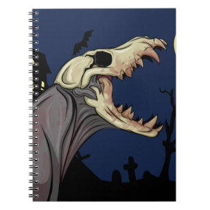Caderno Espiral Monstro do crânio