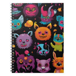 Caderno Espiral Monstro maluco 