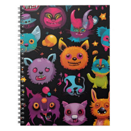 Caderno Espiral Monstro maluco 