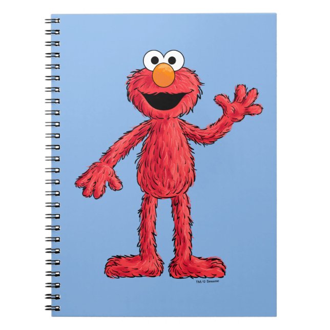 Caderno Espiral Monstro no Fim desta História | Elmo Fofo (Frente)