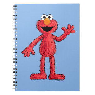Caderno Espiral Monstro no Fim desta História Fofinho Elmo