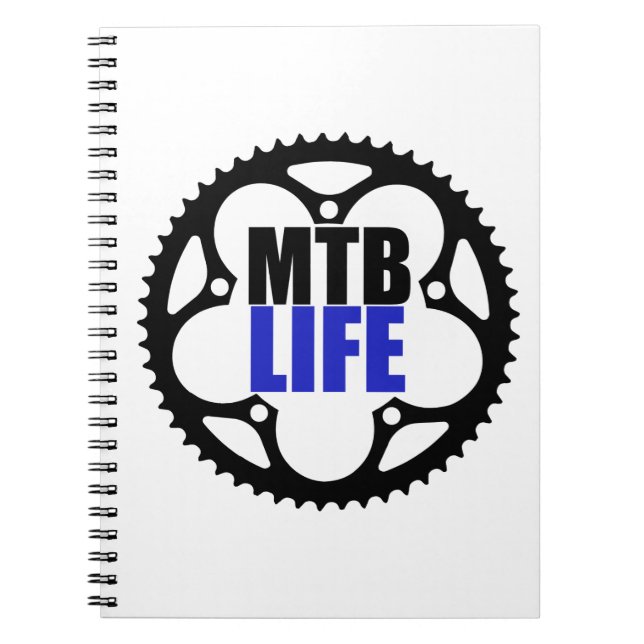 Caderno Espiral Montanha Bike Life (Frente)