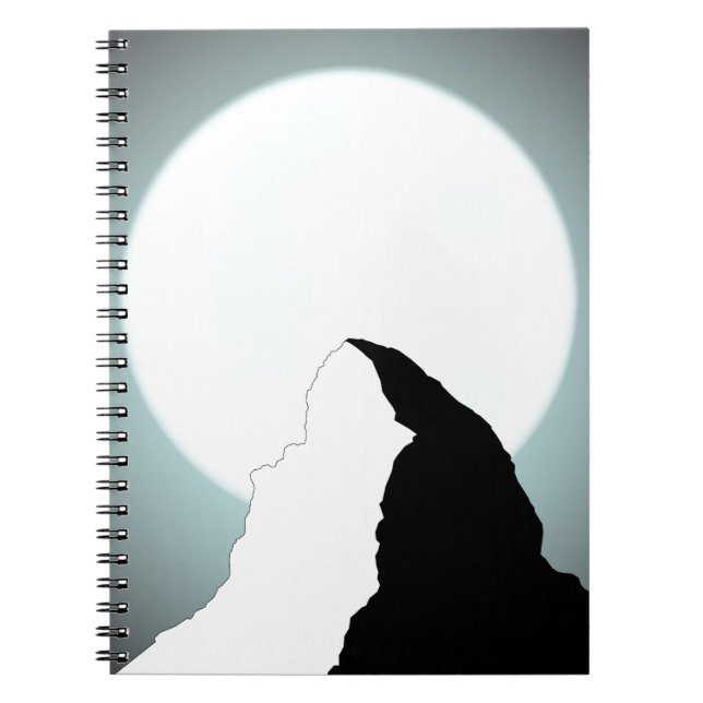 Caderno Espiral Montanha Lua (Frente)