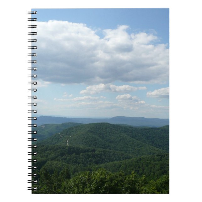 Caderno Espiral Montanhas Appalachian I Shenandoah (Frente)