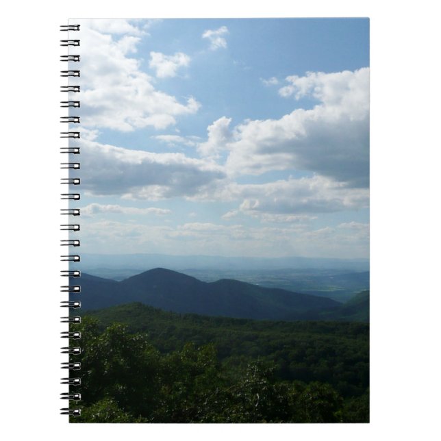 Caderno Espiral Montanhas Appalachian II Shenandoah (Frente)