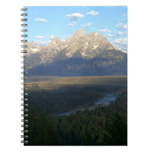 Caderno Espiral Montanhas Jackson Hole (Grande Parque Nacional de