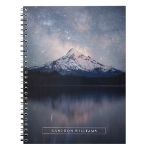 Caderno Espiral Montanhas Mt. Hood Portland, Oregon