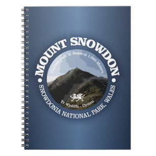 Caderno Espiral Monte Snowdon