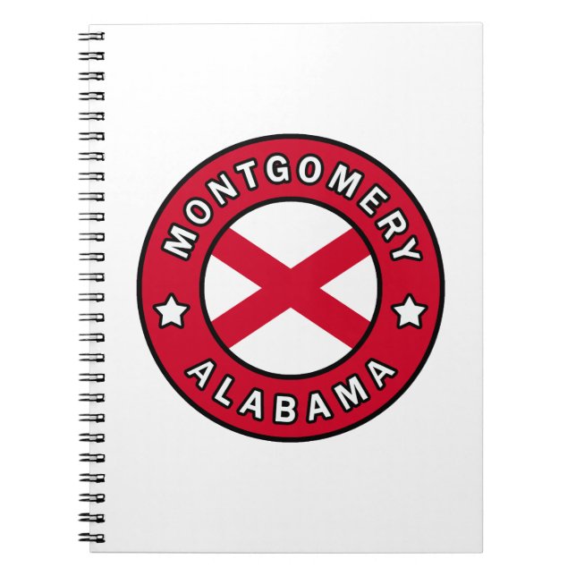 Caderno Espiral Montgomery Alabama (Frente)