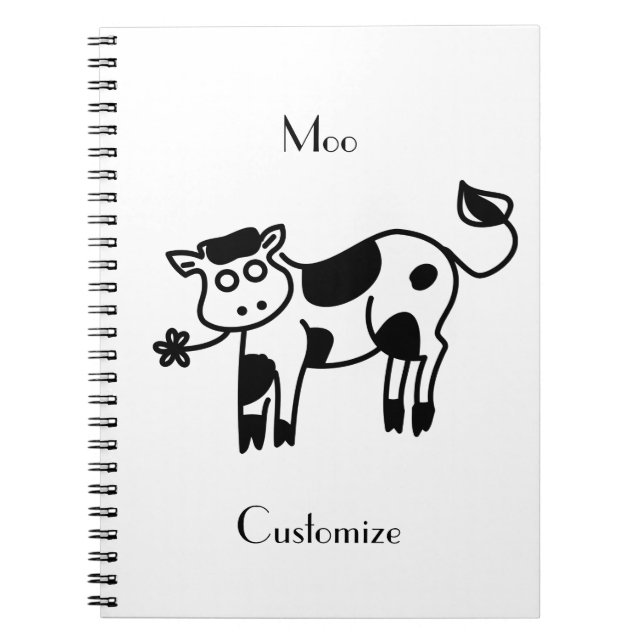 Caderno Espiral Moo Cow Thunder_Cove (Frente)