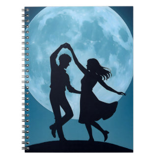 Caderno Espiral Moon Design Notebook